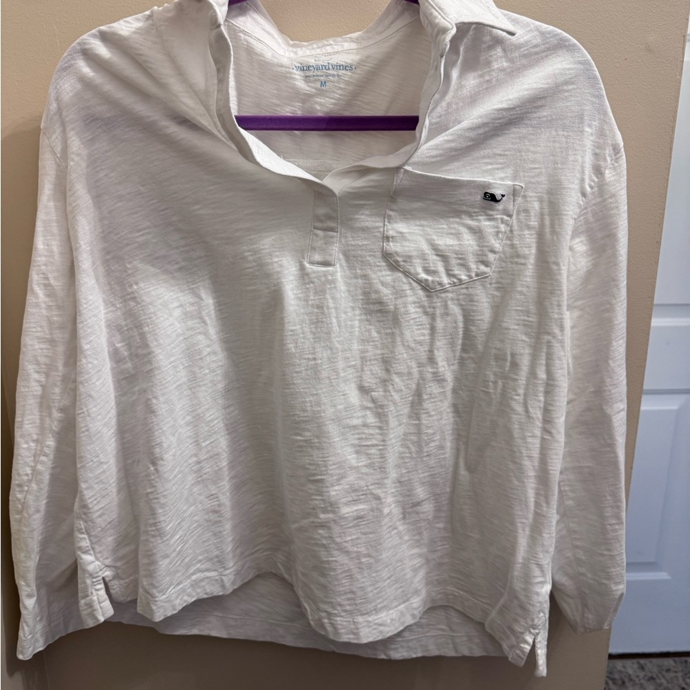 Vineyard Vines White Cotton Shirt